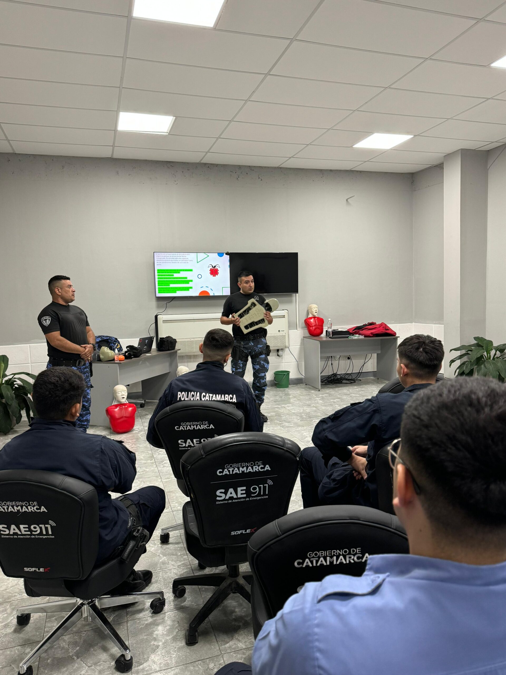 CAPACITAN EN PRIMEROS AUXILIOS