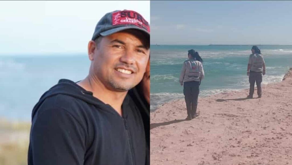 Desesperada búsqueda de un turista que viajó a Quequén con su pareja y desapareció en los acantilados