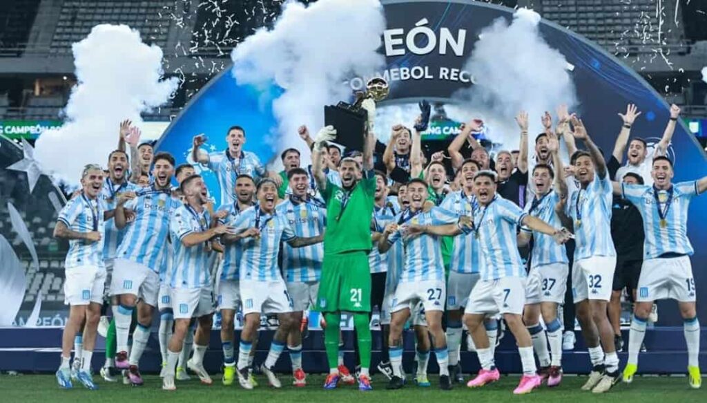 El premio MILLONARIO que recibirá Racing por haber ganado la Recopa Sudamericana