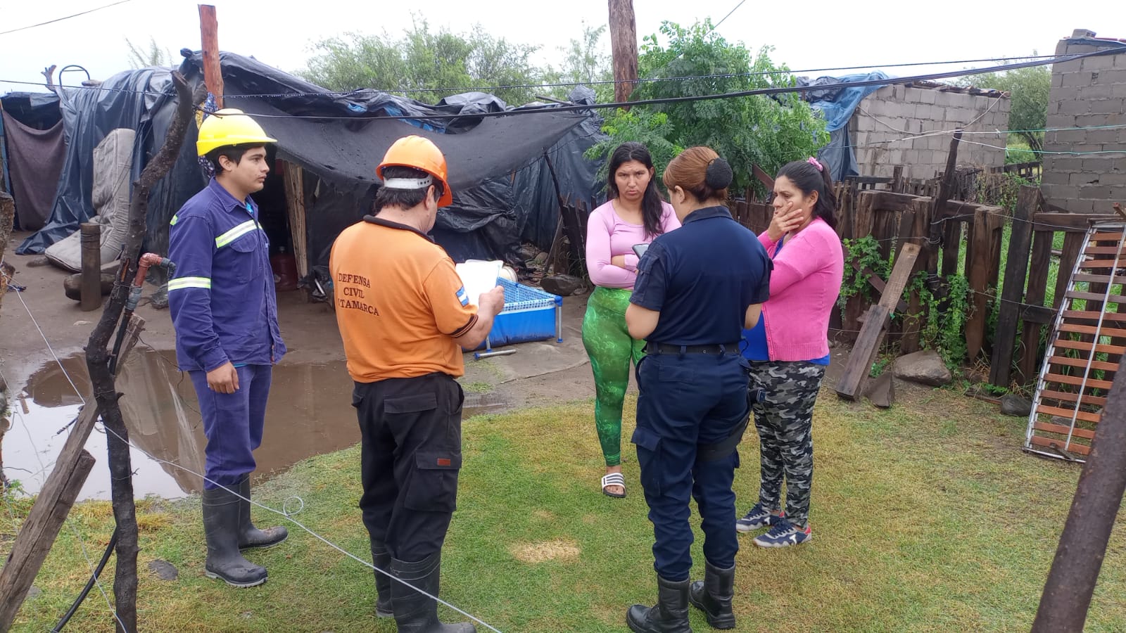 ASISTENCIA TRAS LAS INTENSAS LLUVIAS