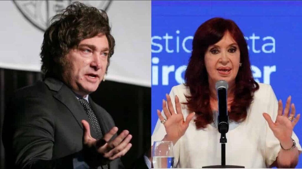 El Gobierno cuestionó que Cristina Kirchner sea candidata pero cree que la polarización favorece a Milei