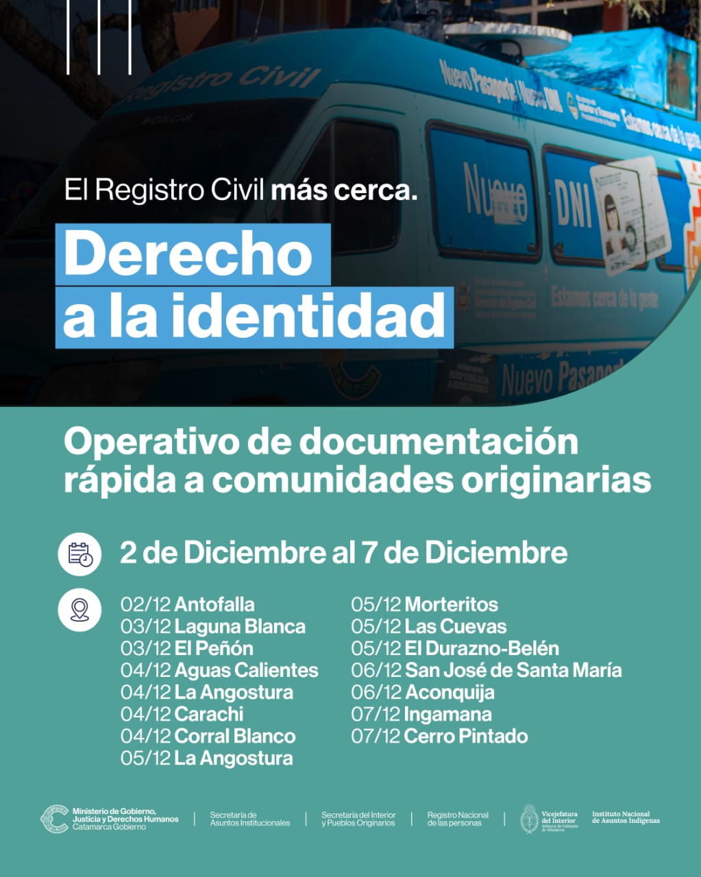 DOCUMENTACIÓN A COMUNIDADES ORIGINARIAS