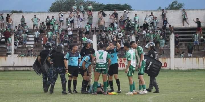 AGRESION A JUEZ DE LINEA