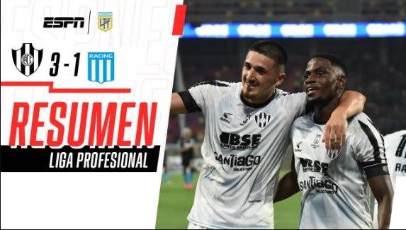 Racing perdió 3-1 ante Central Córdoba y se despidió de la lucha por la Liga Profesional