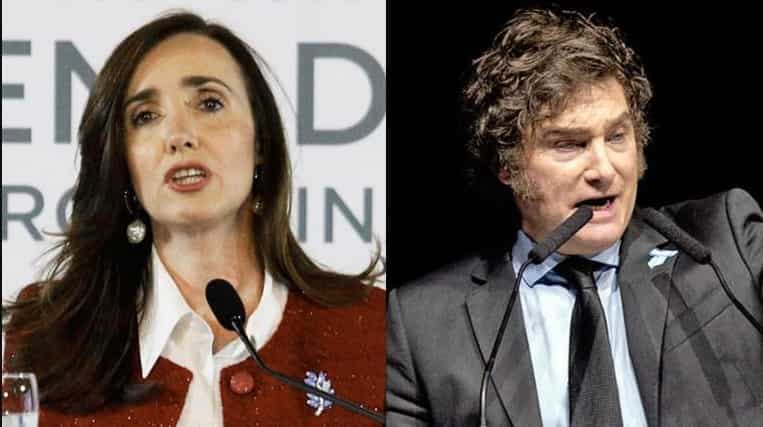Villarruel enfrentó a Milei por su sueldo y el Presidente la acusó de “casta desconectada de la realidad”