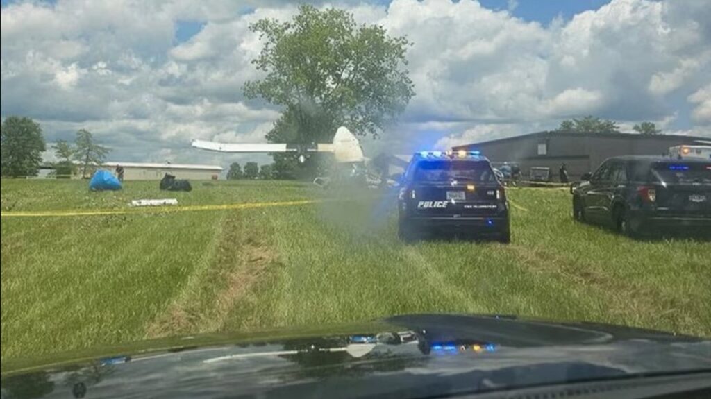 Tragedia aérea en Estados Unidos: un avión con al menos 16 personas cayó durante una práctica de paracaidismo